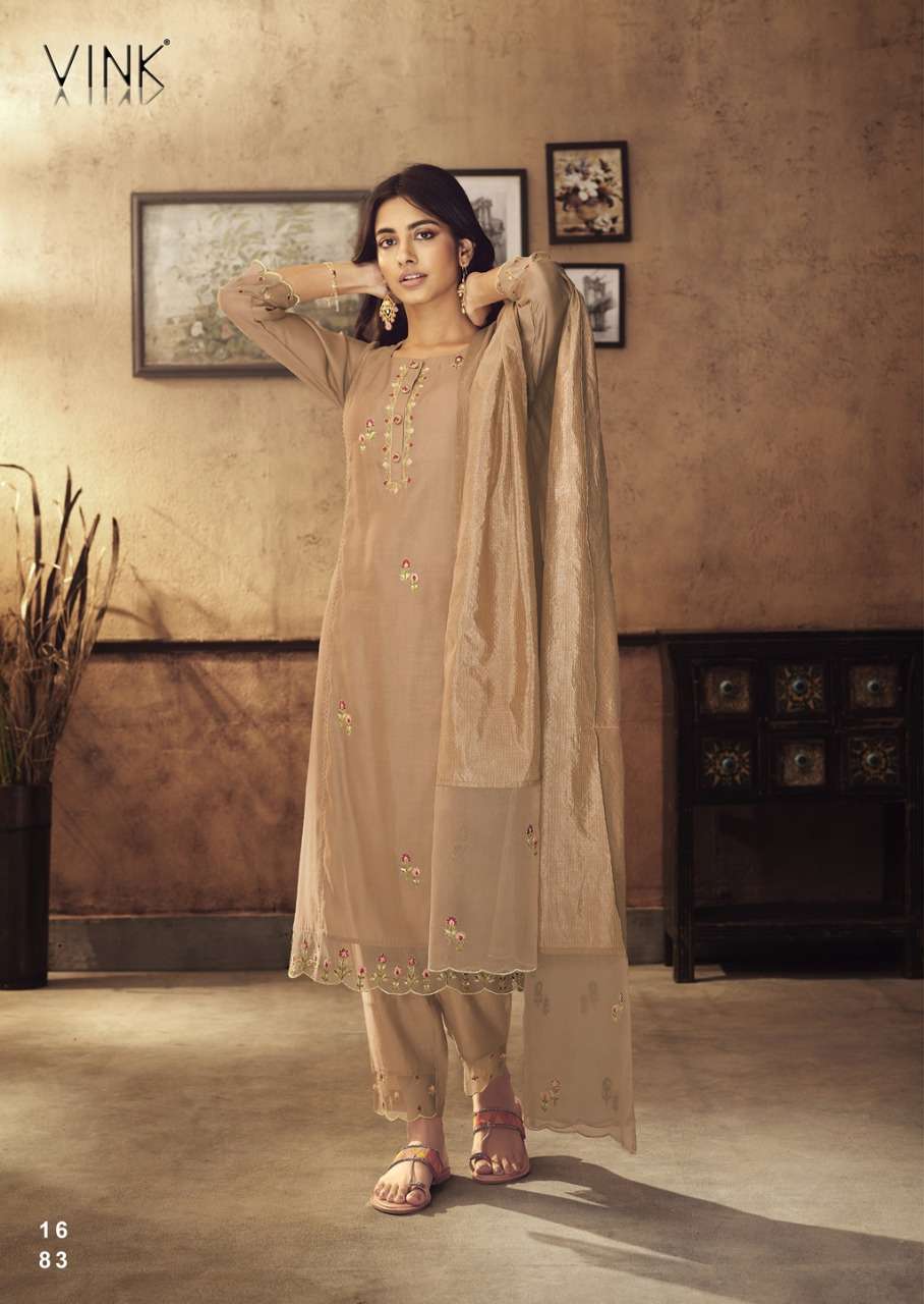 Vink- Ivy-3-chinnon-embroidery-work-long-kurti-chinnon-fancy-pant-organza-kota-doria-dupatta-1683